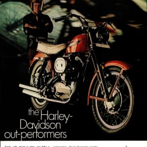 Harley-Davidson Ad 1969