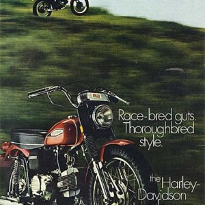 Harley-Davidson Ad 1970