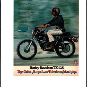 Harley-Davidson Ad 1973