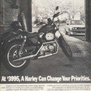 Harley-Davidson Ad 1988