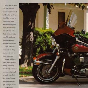 Harley-Davidson Ad 1992