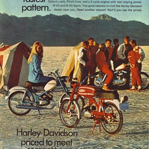 Harley-Davidson Ad April 1968