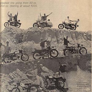 Harley-Davidson Ad August 1965