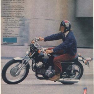 Harley-Davidson Ad January 1973