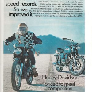 Harley-Davidson Ad July 1968