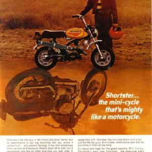 Harley-Davidson Ad July 1972