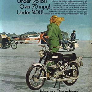 Harley-Davidson Ad May 1968