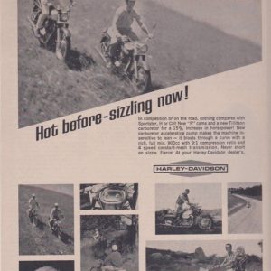 Harley-Davidson Ad September 1966