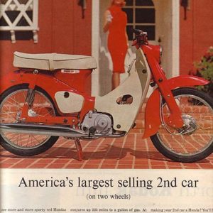 Honda Motorcycle Ad 1963