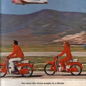 Honda Motorcycle Ad August 1964