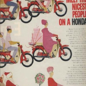 Honda Motorcycle Ad December 1963