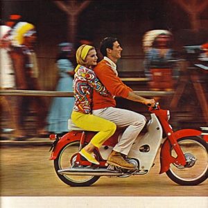 Honda Motorcycle Ad February 1966