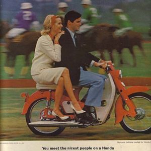 Honda Motorcycle Ad July 1964