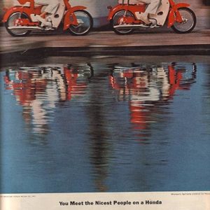 Honda Motorcycle Ad June 1964