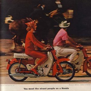 Honda Motorcycle Ad May 1964