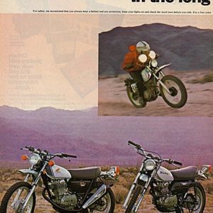 Honda Motorcycle Ad September 1973