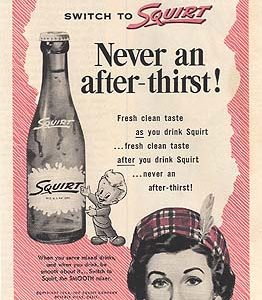 Squirt Ad 1954