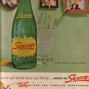 Squirt Ad 1956