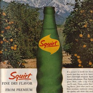 Squirt Ad 1963
