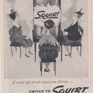 Squirt Ad August 1956