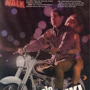 Suzuki Motorcycle Ad 1966