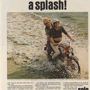 Suzuki Motorcycle Ad May 1967