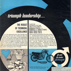 Triumph Ad 1967