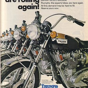 Triumph Ad 1974