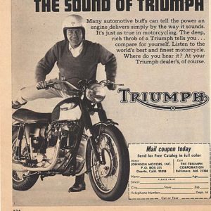 Triumph Ad July 1967