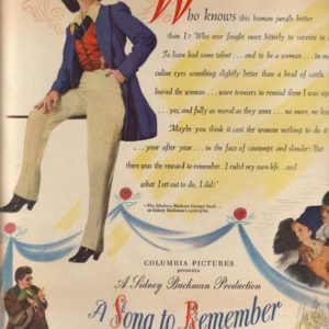 A Song To Remember Movie Ad