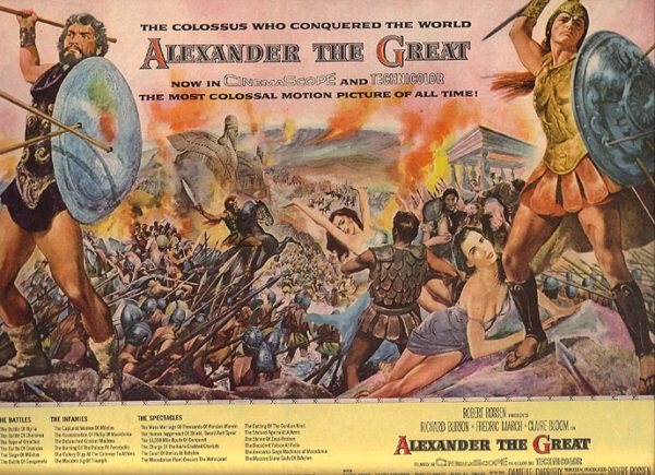 Alexander The Great Movie Ad 1956