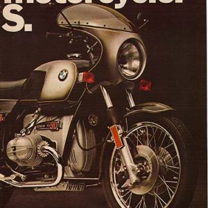 BMW Motorcycle Ad 1974 1