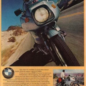 BMW Motorcycle Ad 1977