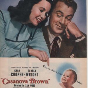 Casanova Brown Movie Ad 1944