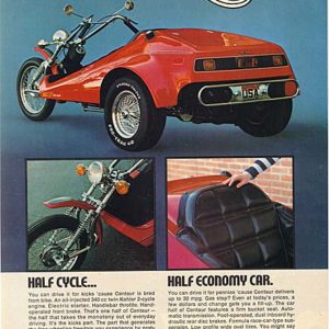 Centaur Motorcycle Ad 1974