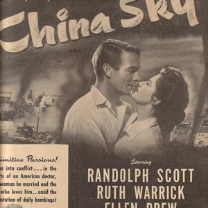 China Sky Movie Ad 1944