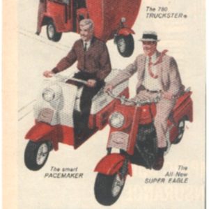 Cushman Motorcycle Ad 1959