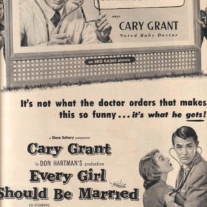 Every Girl Should be Married Movie Ad 1948