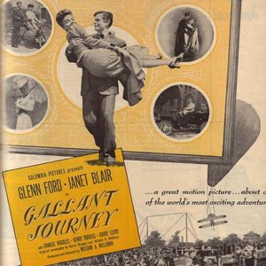 Gallant Journey Movie Ad 1946