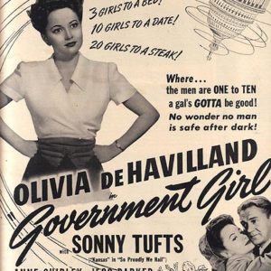 Government Girl Movie Ad 1943