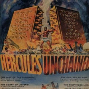 Hercules Unchained Movie Ad 1960