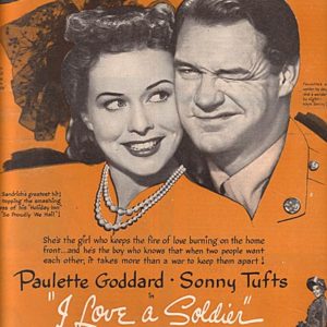 I Love a Soldier Movie Ad 1944