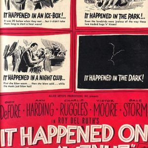 It Happened On 5th Avenue Movie Ad 1947