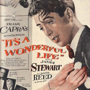 It's A Wonderful Life Movie Ad 1946