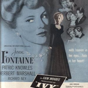 Ivy Movie Ad 1947