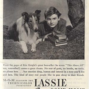 Lassie Come Home Movie Ad 1943