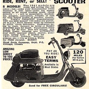 Mead Motorcycle Ad 1941