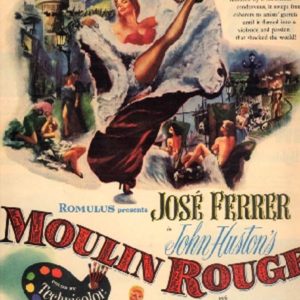 Moulin Rouge Movie Ad 1953