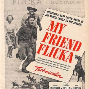 My Friend Flicka Movie Ad 1943