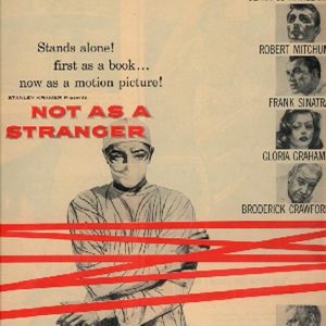 Not as a Stranger Movie Ad 1955